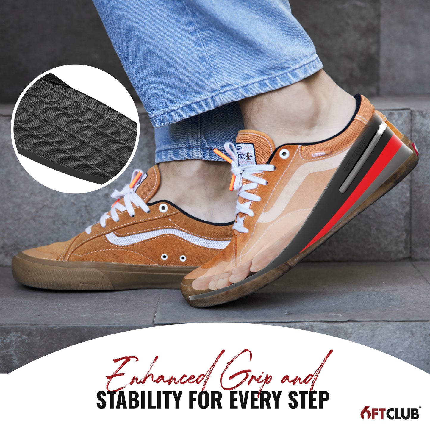 6FT Original Height Insoles