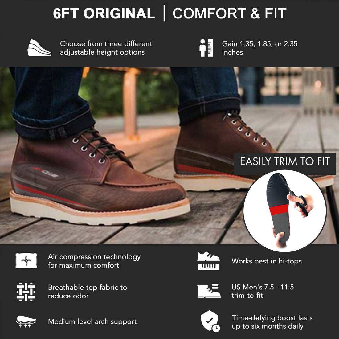 6FT Original // Adds 2.35 Inches