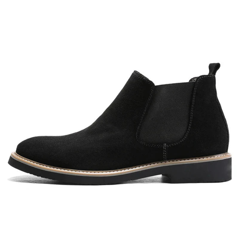 6FT Club Height Increasing Sports Elevator Shoes - Black