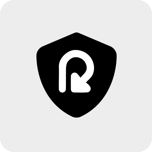 ReturnGuard logo: a black shield icon with a white letter R and a curved return arrow, representing the free returns and exchanges protection add-on